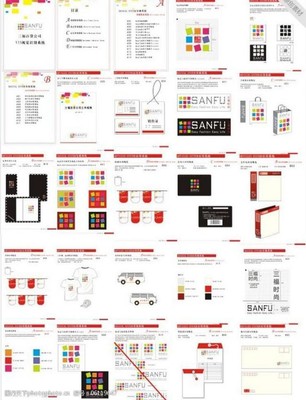 三福百貨VI設(shè)計(jì)視覺詮釋 品牌形象的藝術(shù)表達(dá)